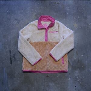 NWT Simply Southern Fleece Women's PINK Pullover Pockets Soft Cozy